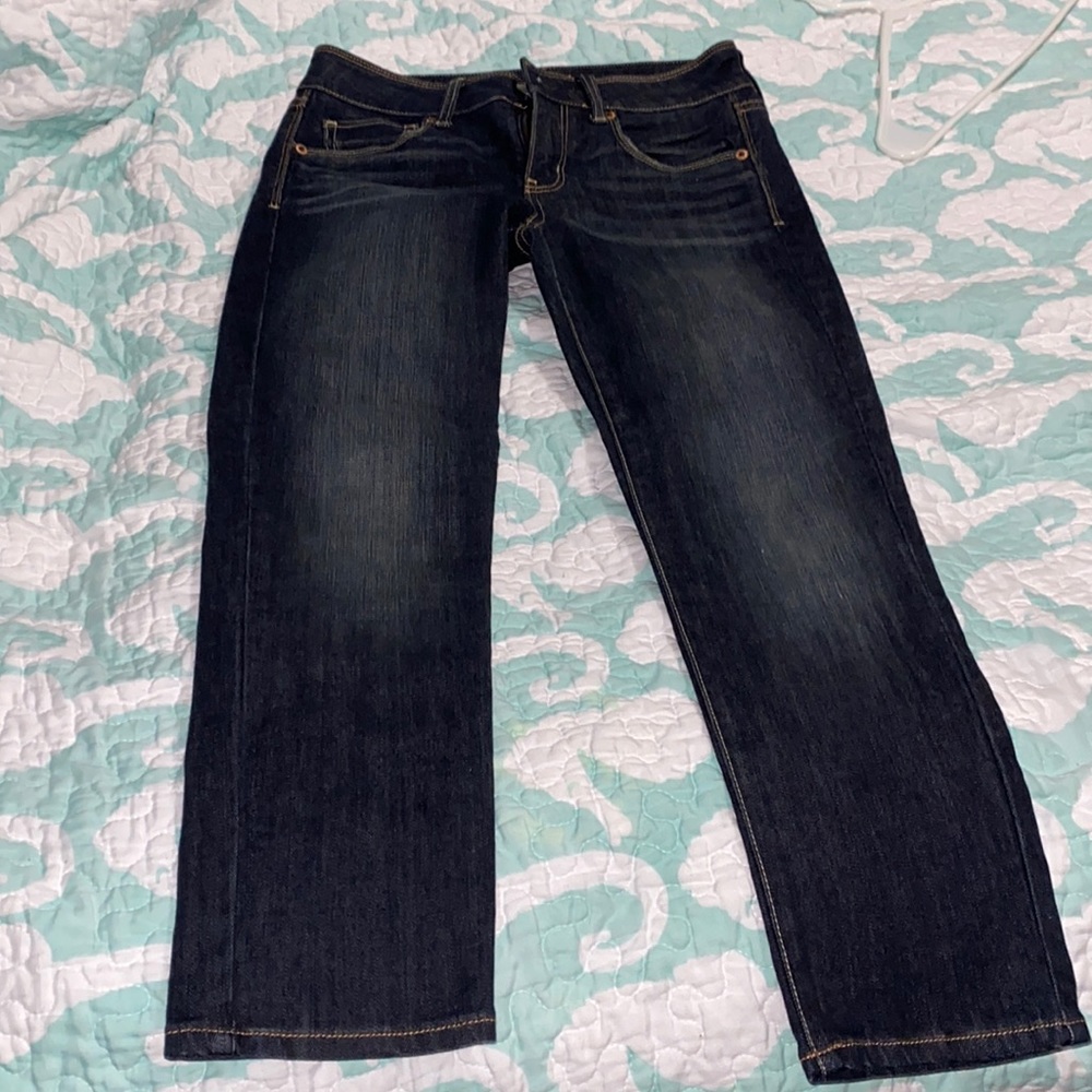 NWOT AEO Slim Crop Jeans size 4 regular
